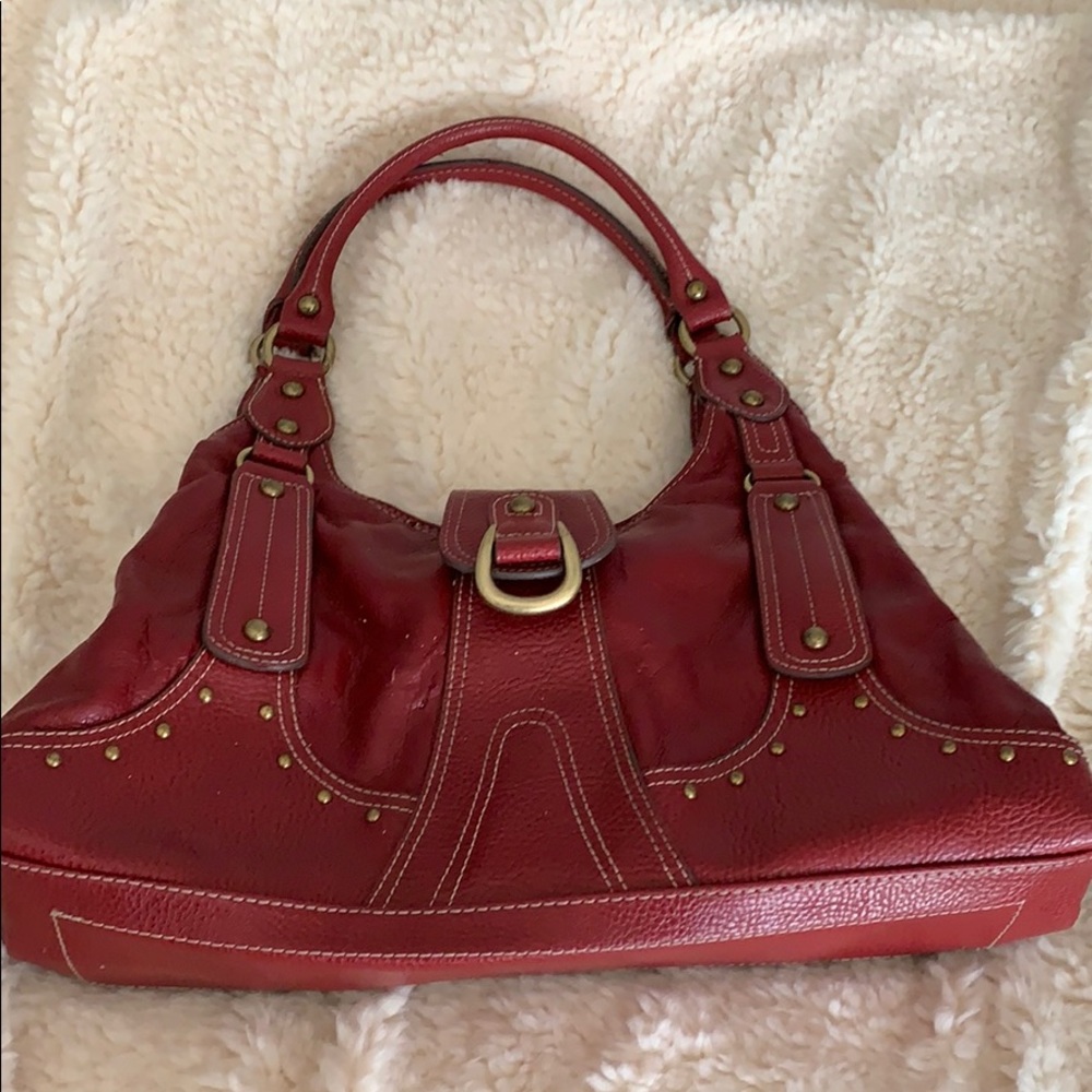 Red Mercer and Madison bag